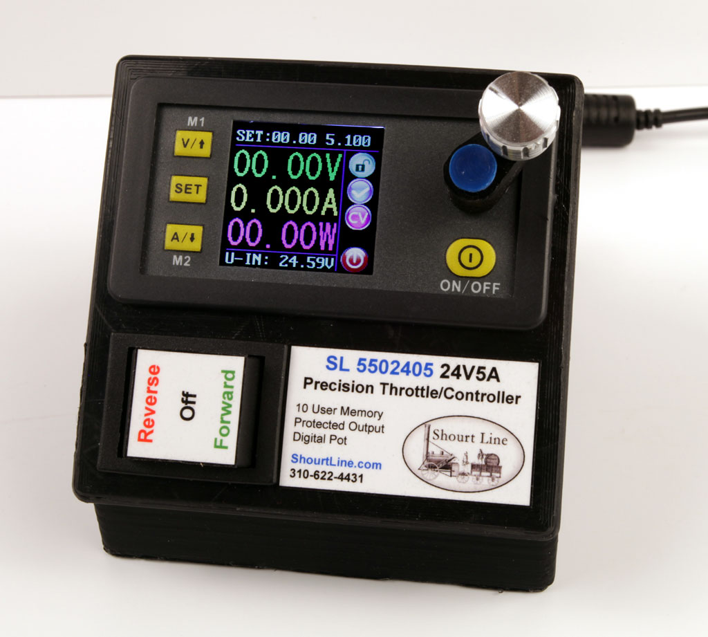 SL 5502405 5A Amp Digital High Efficiency Precision Voltage/Amperage Throttle